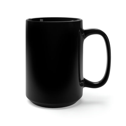 Elysian Fields - Black Mug 15oz - White Logo
