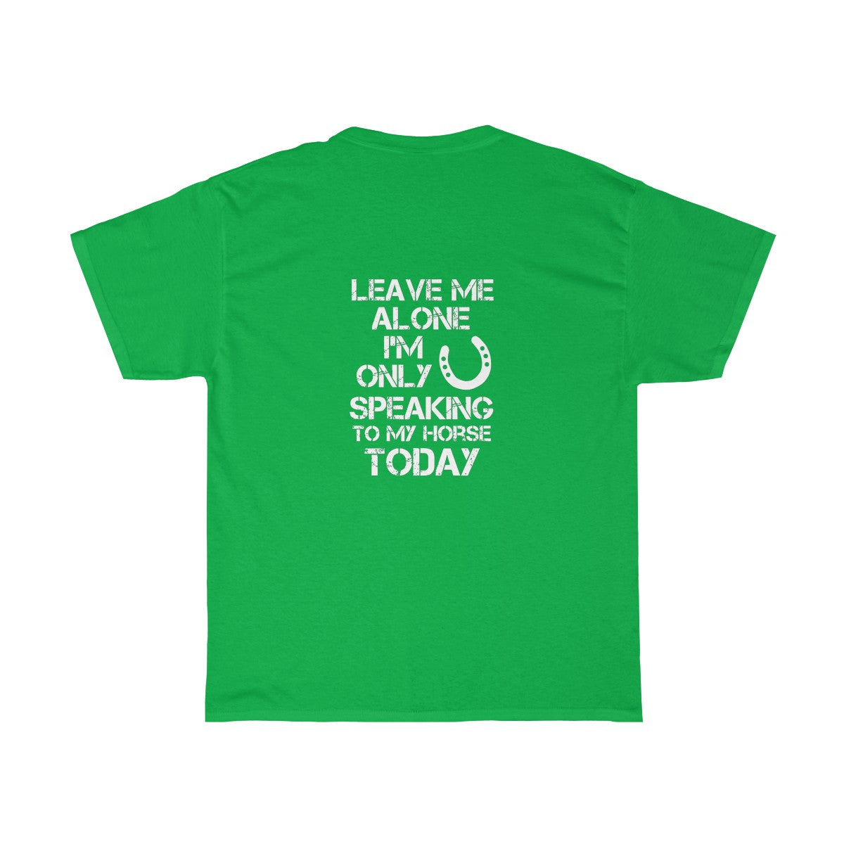 Leave Me Alone - Adult Tee (Back Logo)