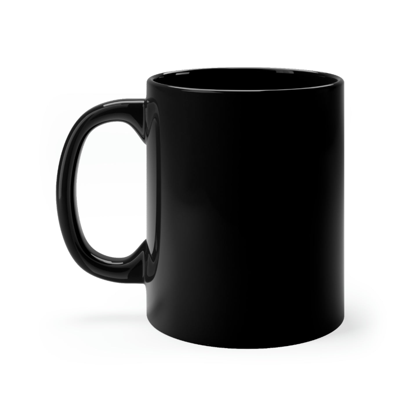 6H - Black mug 11oz