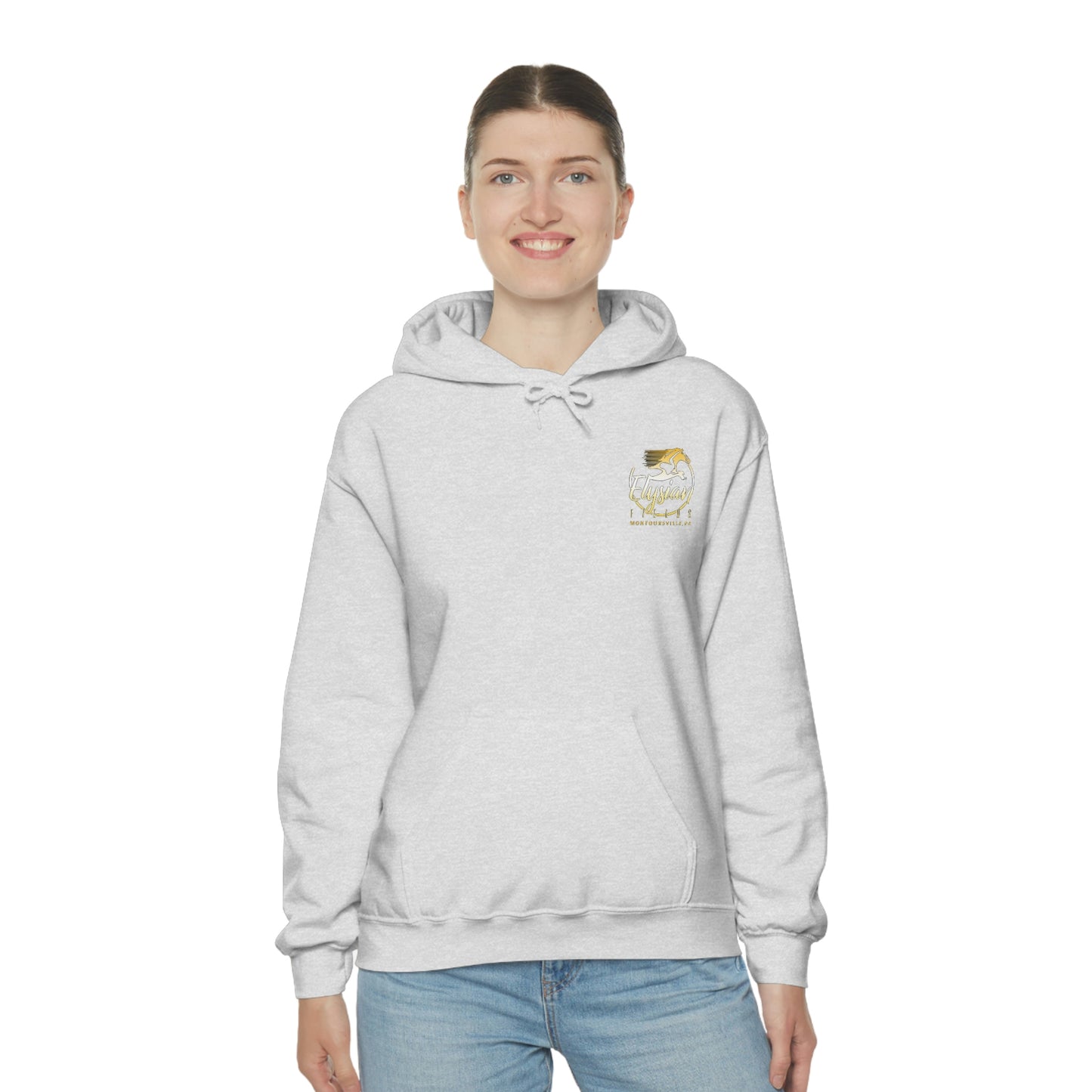 Elysian Fields - Adult Unisex Heavy Blend™ Hooded Sweatshirt - Color Logo