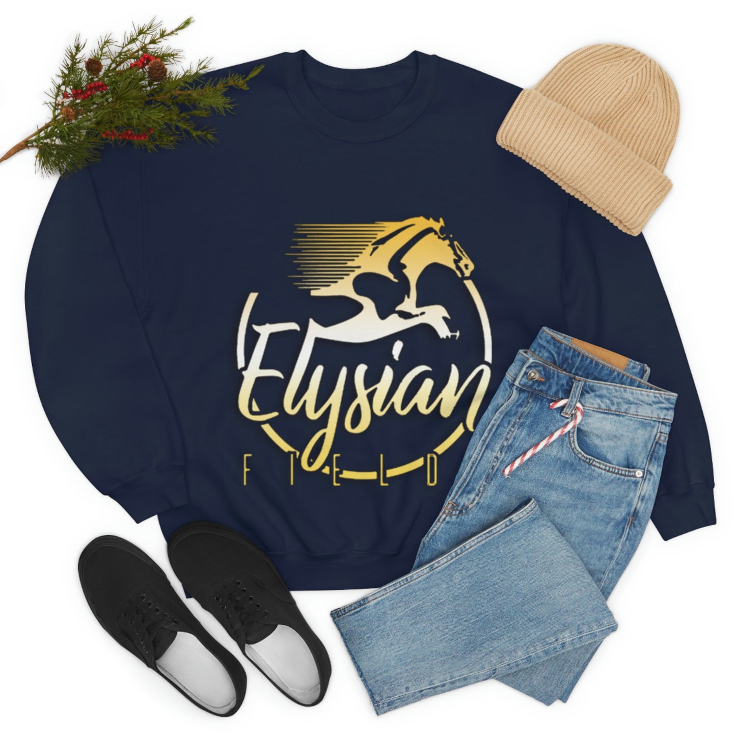 Elysian Fields - Adult Unisex Heavy Blend™ Crewneck Sweatshirt