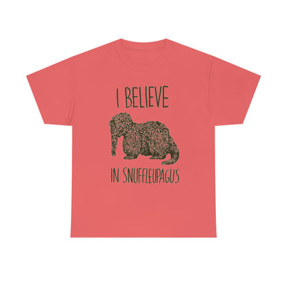 I Believe in Snuffleupagus - Unisex Heavy Cotton Tee