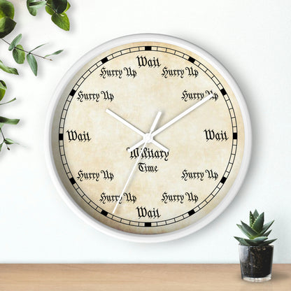 Military Time - Wall clock