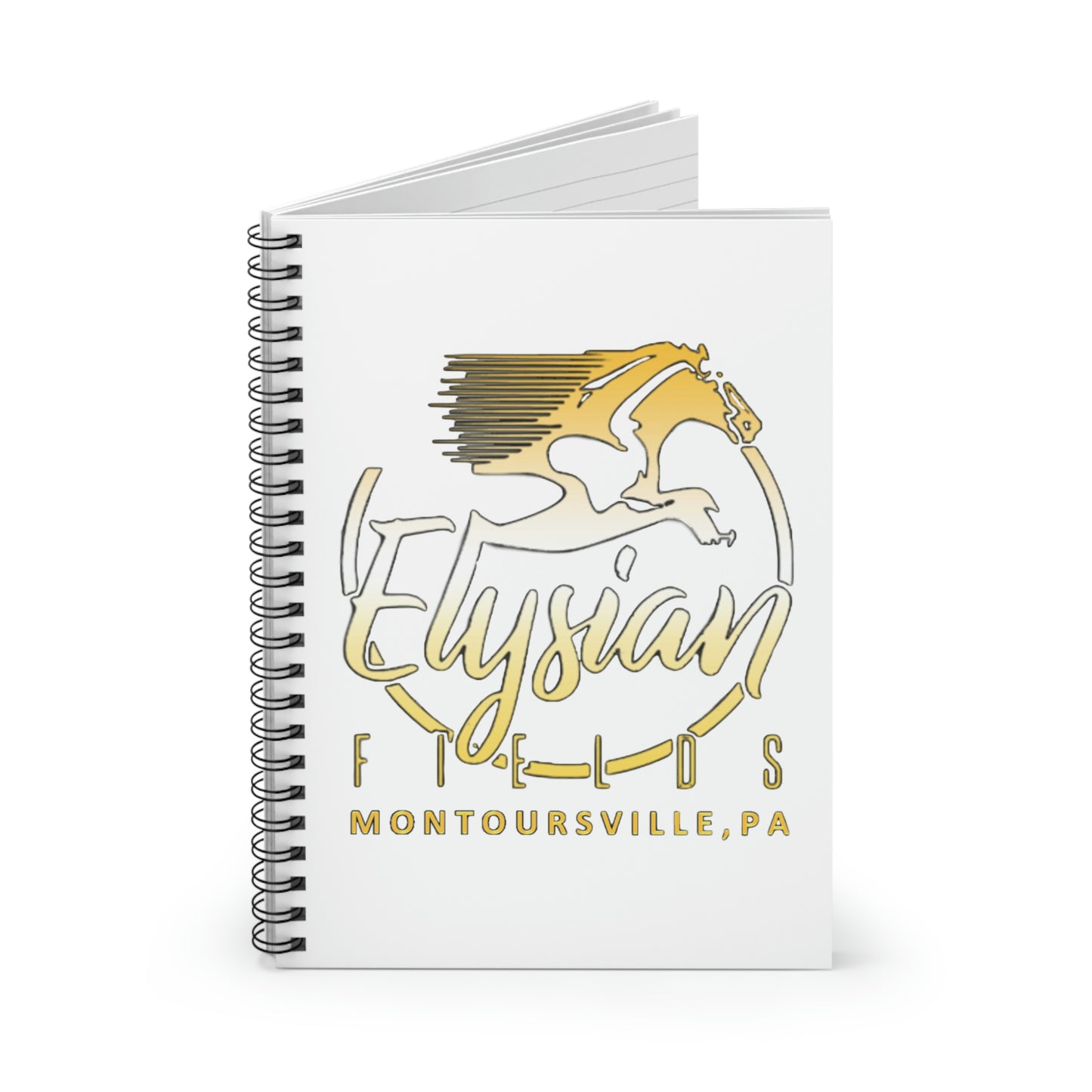 Elysian Fields - Spiral Notebook - Ruled Line