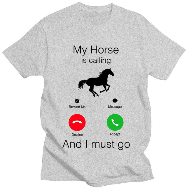 My Horse Is Calling and I Must Go