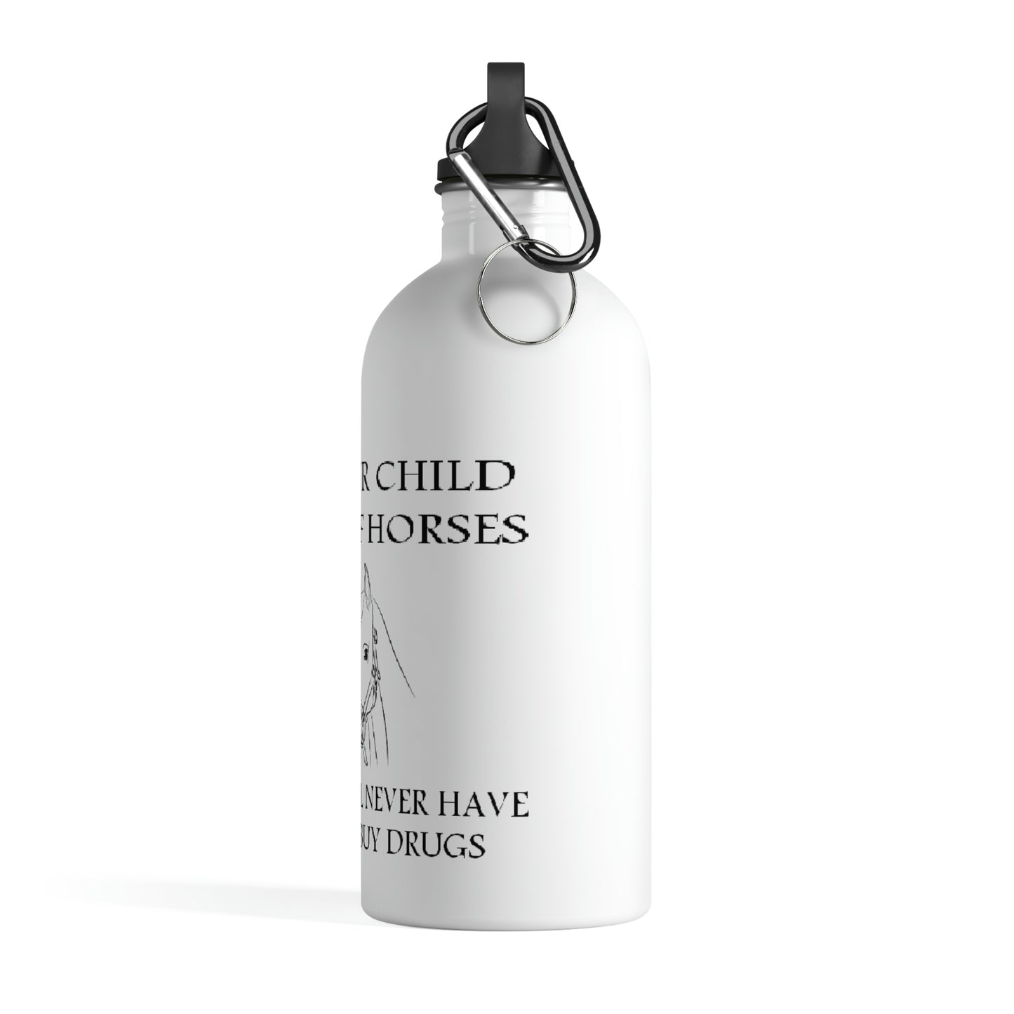 Say NO to Drugs - Stainless Steel Water Bottle