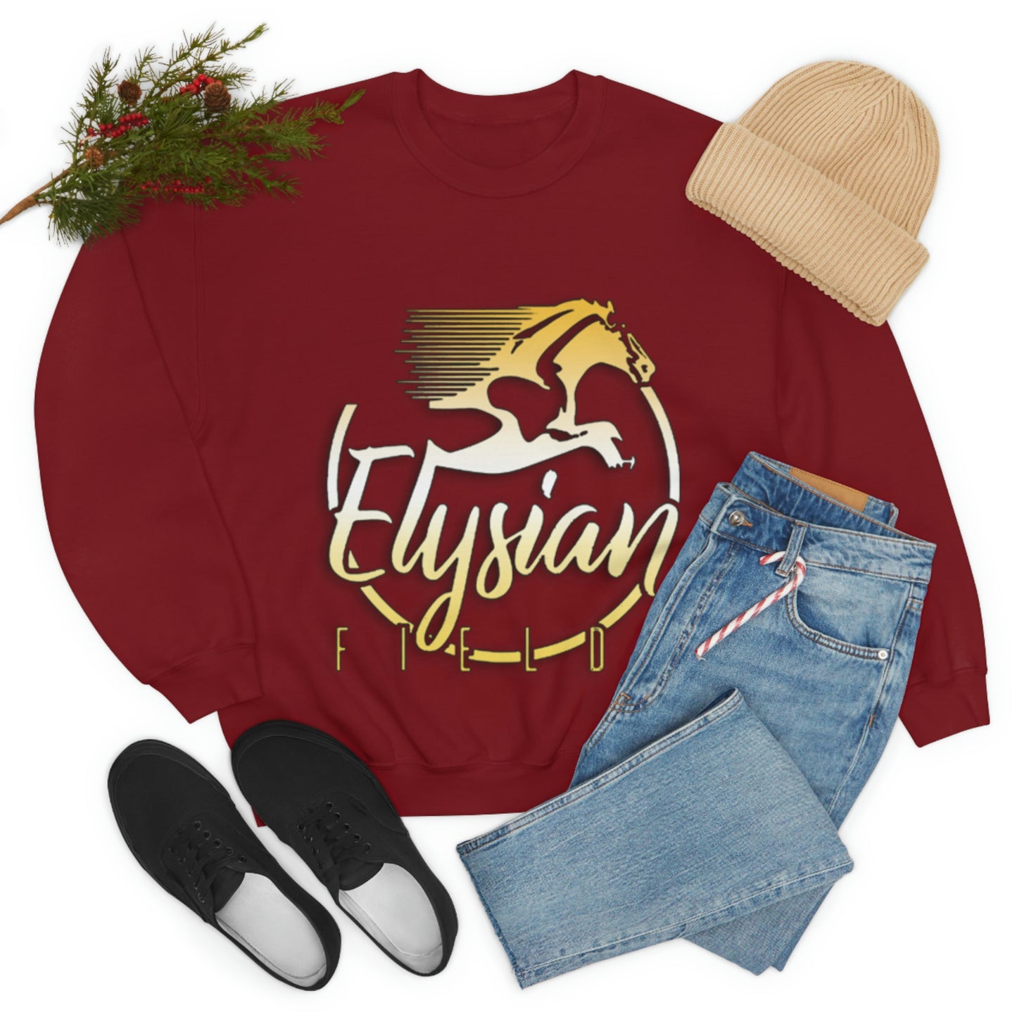 Elysian Fields - Adult Unisex Heavy Blend™ Crewneck Sweatshirt