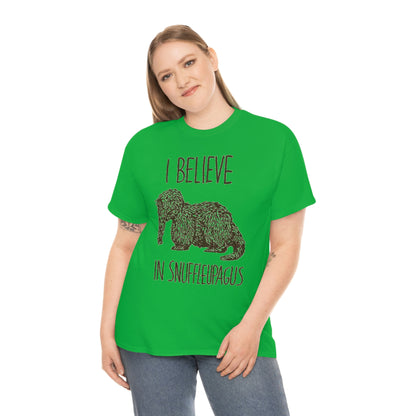 I Believe in Snuffleupagus - Unisex Heavy Cotton Tee