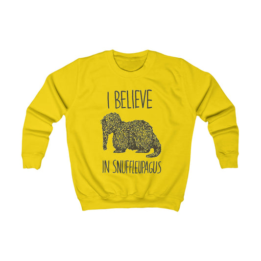 I believe in Snuffleupagus - Kids Sweatshirt