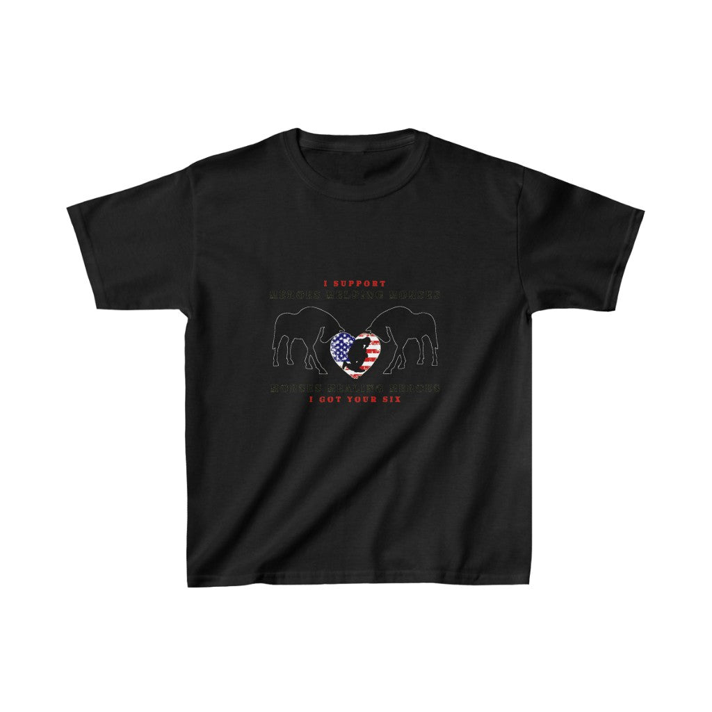 6H - Heart - Kids Heavy Cotton™ Tee