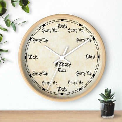 Military Time - Wall clock