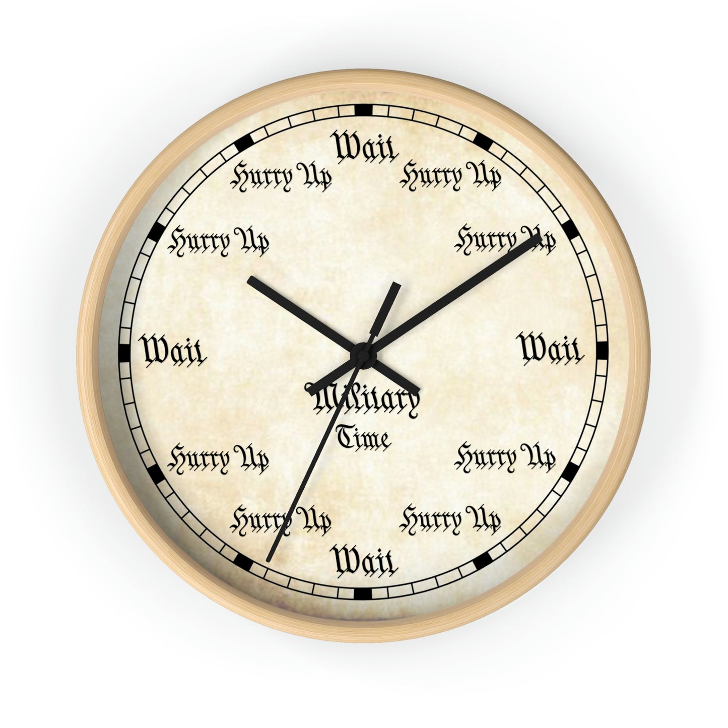 Military Time - Wall clock