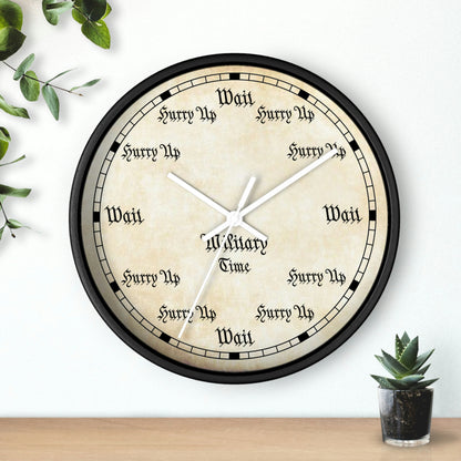 Military Time - Wall clock